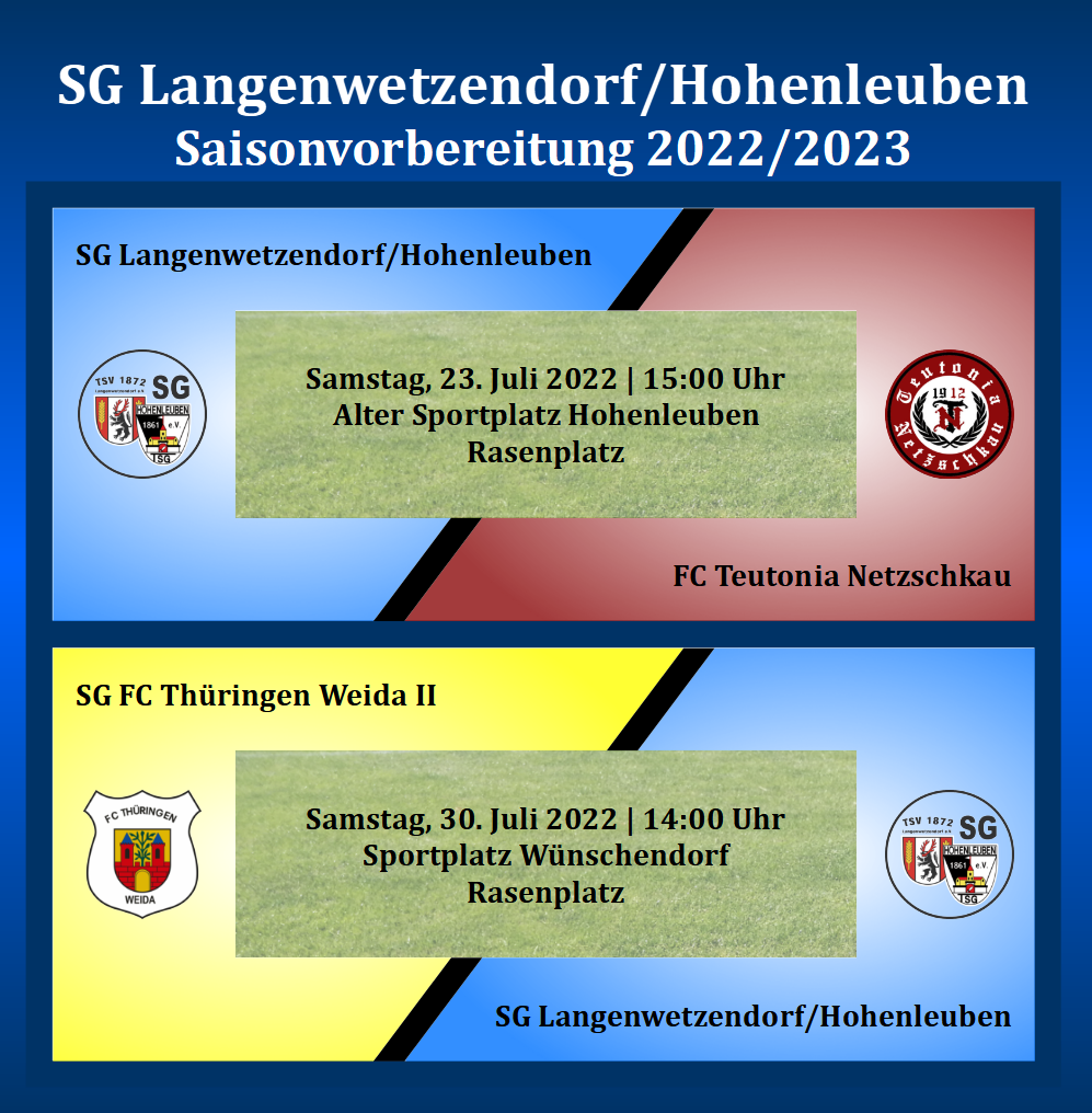 Saisonvorbereitung 2022/2023