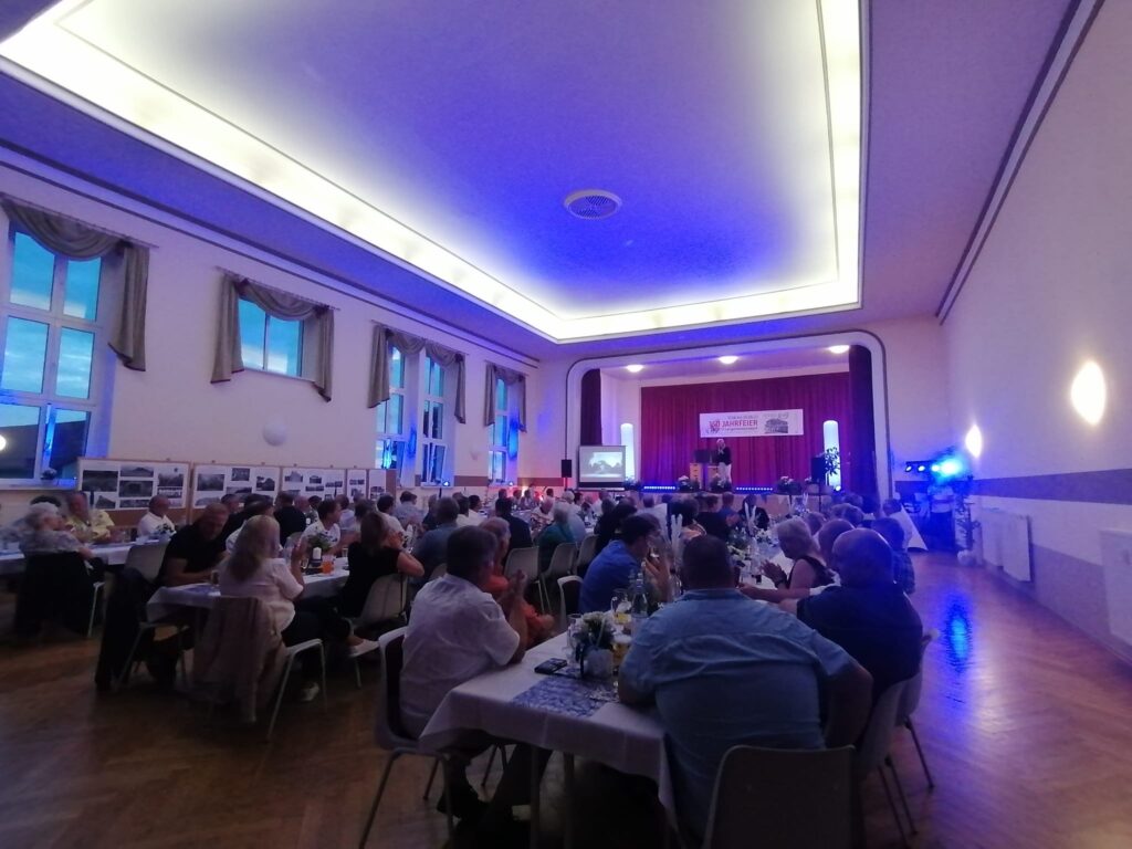 Festveranstaltung im Kulturhaus Langenwetzendorf
