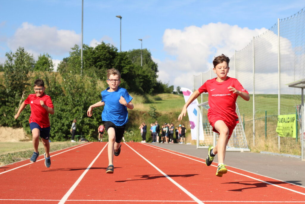 Sportfest der Bio- Landschule mit Serina Riedel