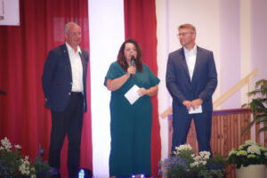 Unsere letzten drei Präsidenten: Kai Dittmann, Antje Schneider und Heiko Neudeck (v.l.n.r.)