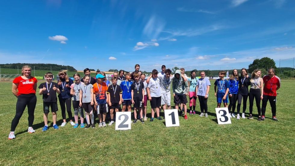 Sportfest der Bio- Landschule mit Serina Riedel